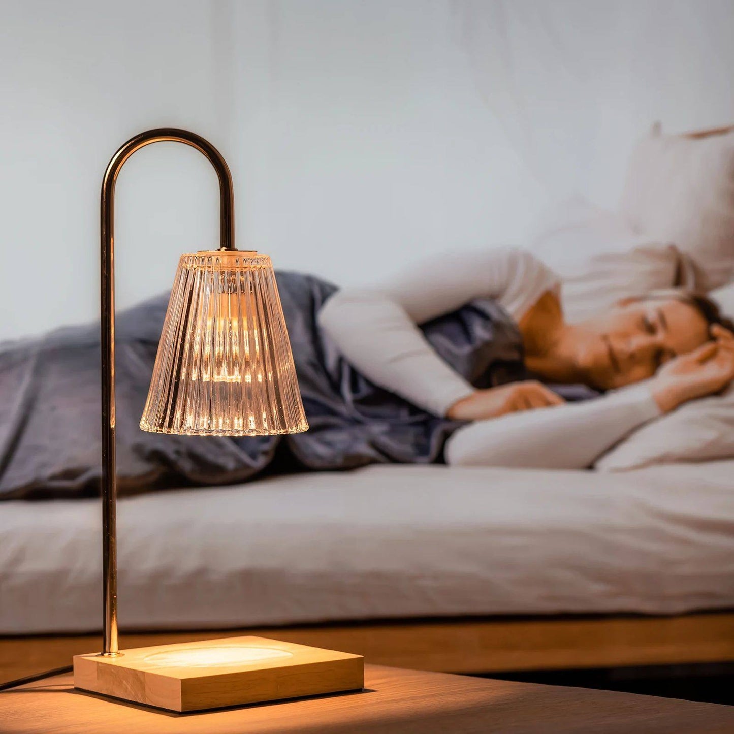 CozyGlow™ Candle Warmer Lamp with Timer & Dimmer