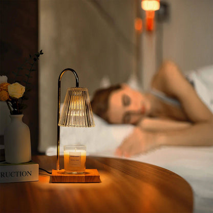 CozyGlow™ Candle Warmer Lamp with Timer & Dimmer